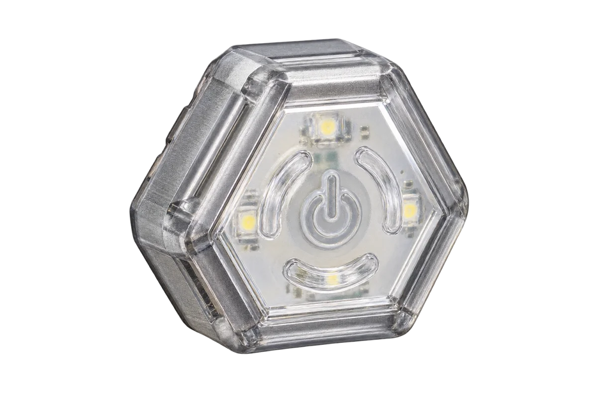AbyssSight LED 100 marker light, visualisation based on supplied data sheet